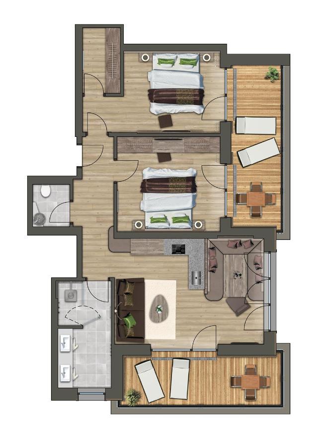 Apartmenthaus Wiesenhof Aschau Im Zillertal Esterno foto